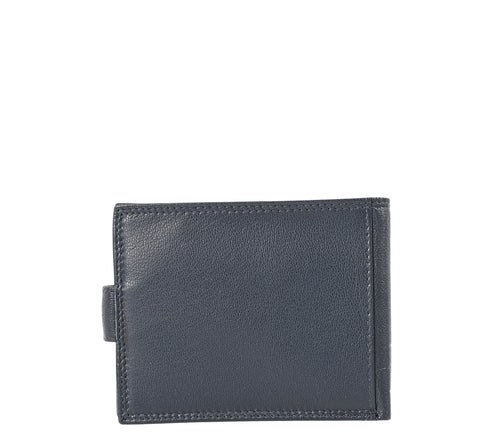 Portofel casual, barbati, SERGIO TACCHINI, 50080 bleumarin, piele naturala